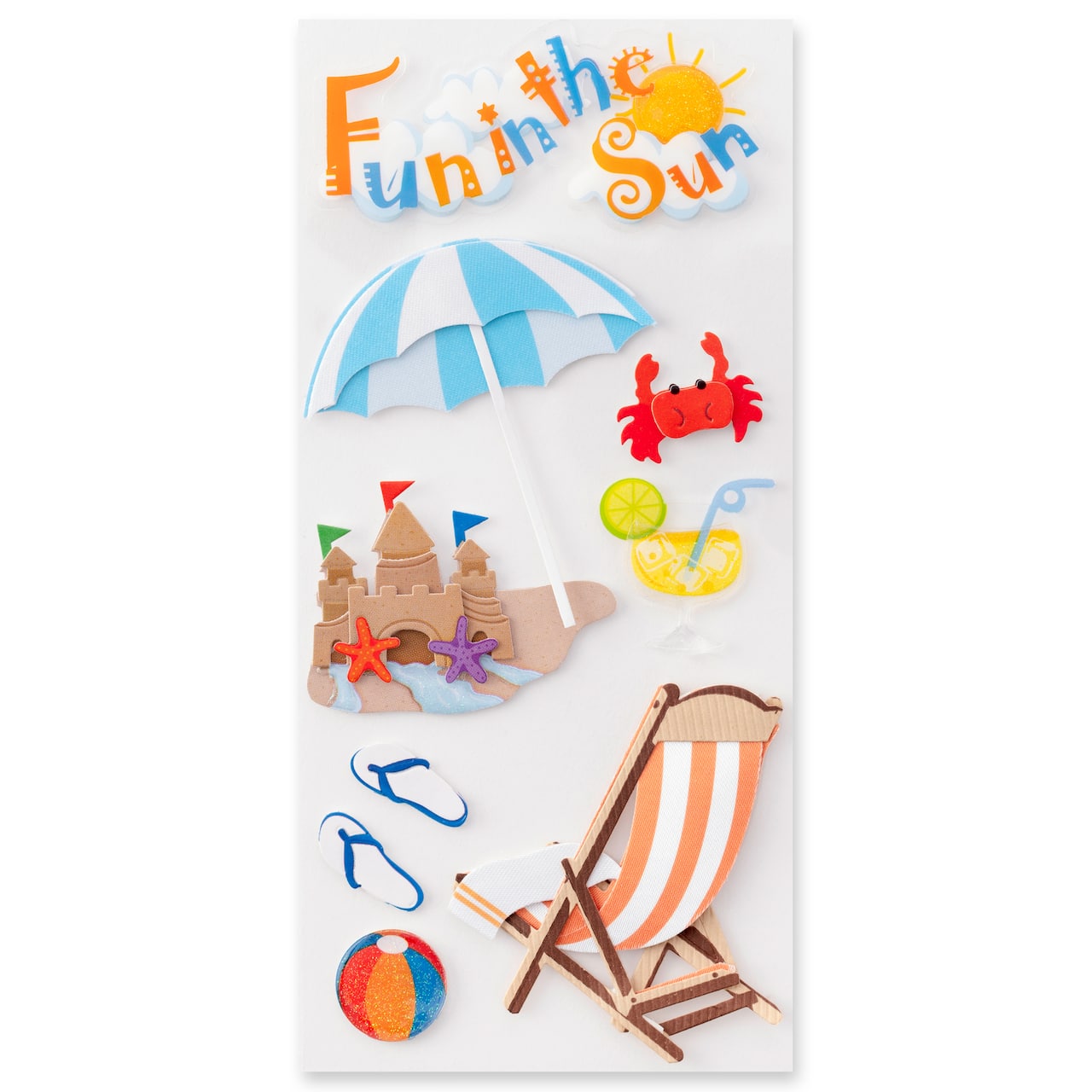 Autocollants en relief « Fun in the Sun » de Recollections